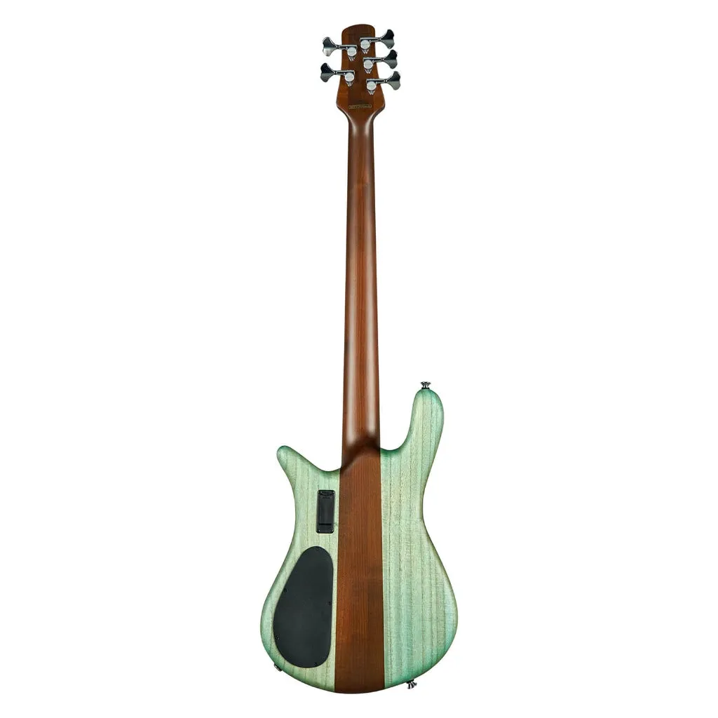 Spector Euro 5 Roasted Bass Guitar - Turquoise Tide