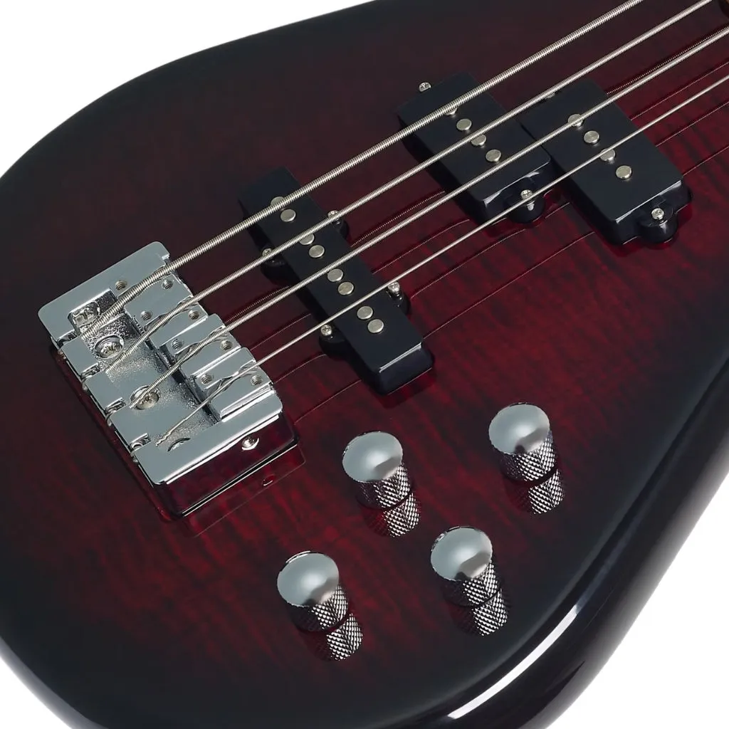Spector Legend 4 Bass Guitar - Black Cherry Gloss