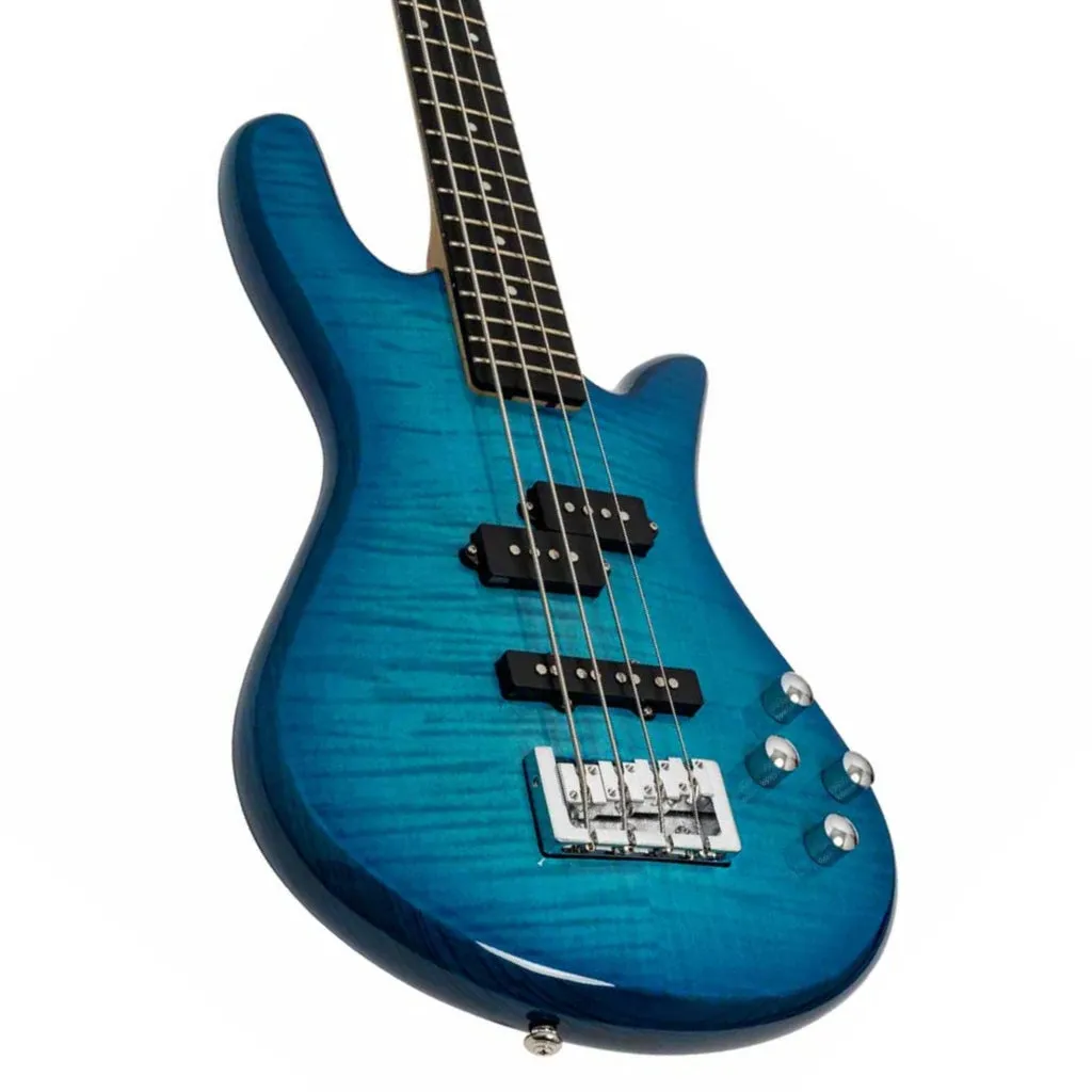 Spector Legend 4 Bass Guitar - Blue Stain Gloss