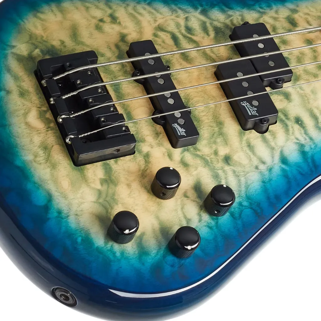Spector Legend 4 Bass Guitar - Faded Blue Gloss
