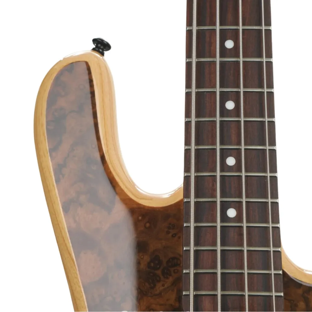 Spector Legend 4 Bass Guitar - Walnut Burl