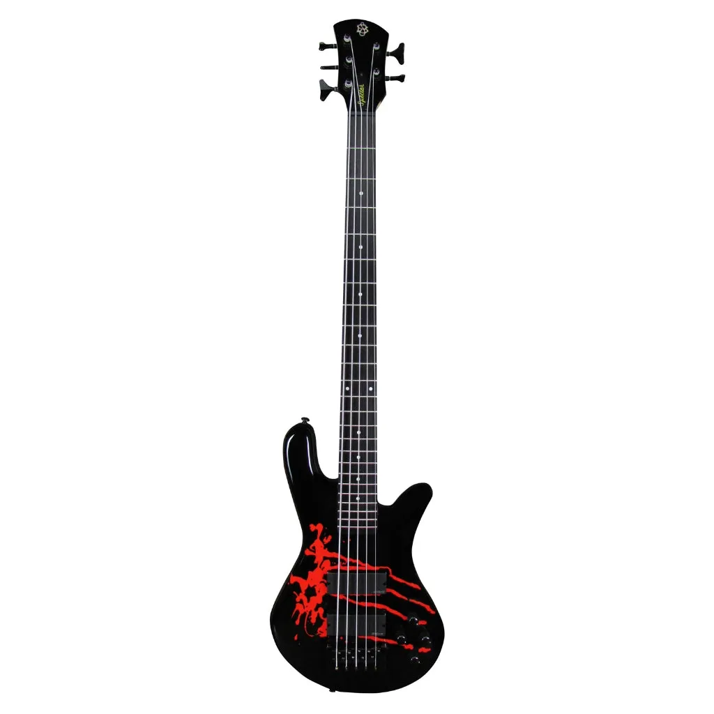Spector Legend 5 Alex Webster Signature Bass Guitar - Blood Drip