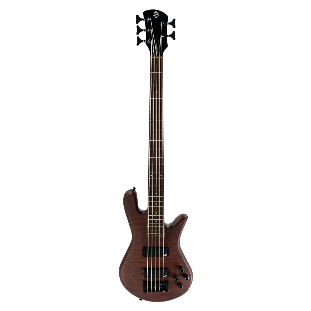 Spector Legend 5 Bass Guitar Aguilar Pickups - Walnut Stain
