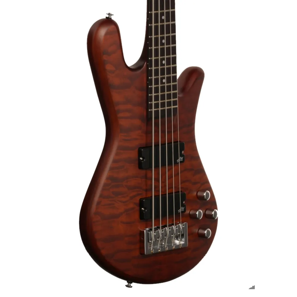 Spector Legend 5 Bass Guitar Aguilar Pickups - Walnut Stain