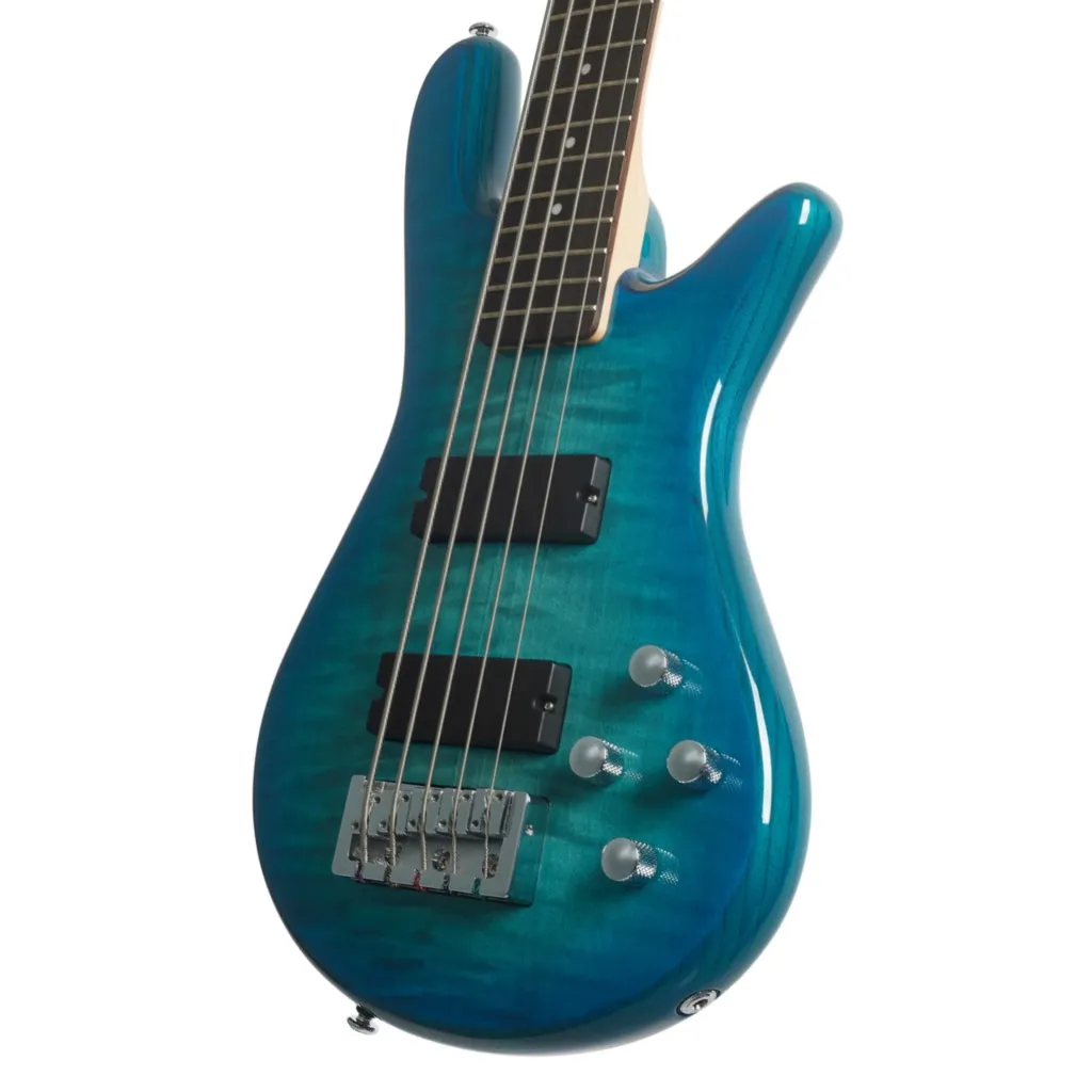 Spector Legend 5 Bass Guitar - Blue Stain Gloss