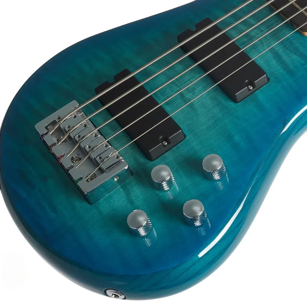 Spector Legend 5 Bass Guitar - Blue Stain Gloss