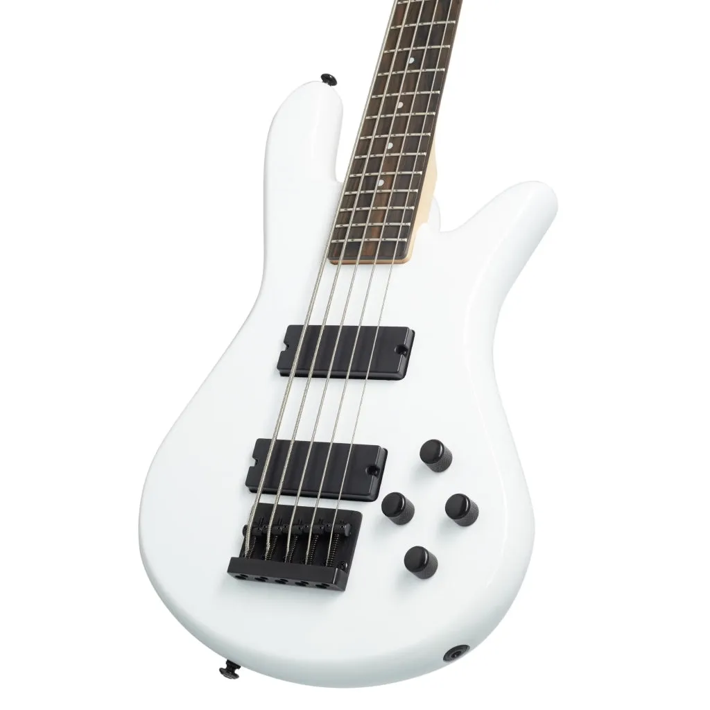 Spector Performer 5 String Bass - White