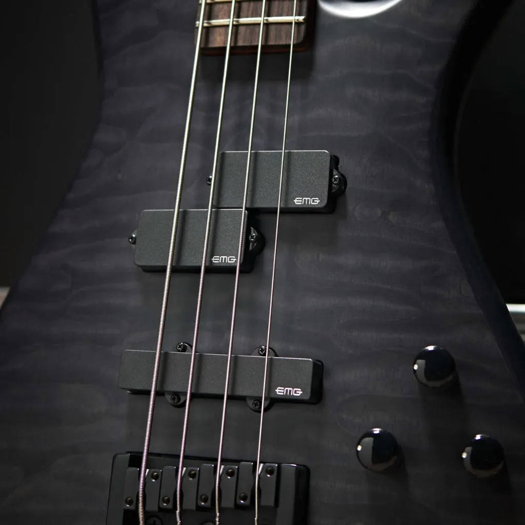 Spector Pulse 4 Bass Guitar - Black Stain Matte