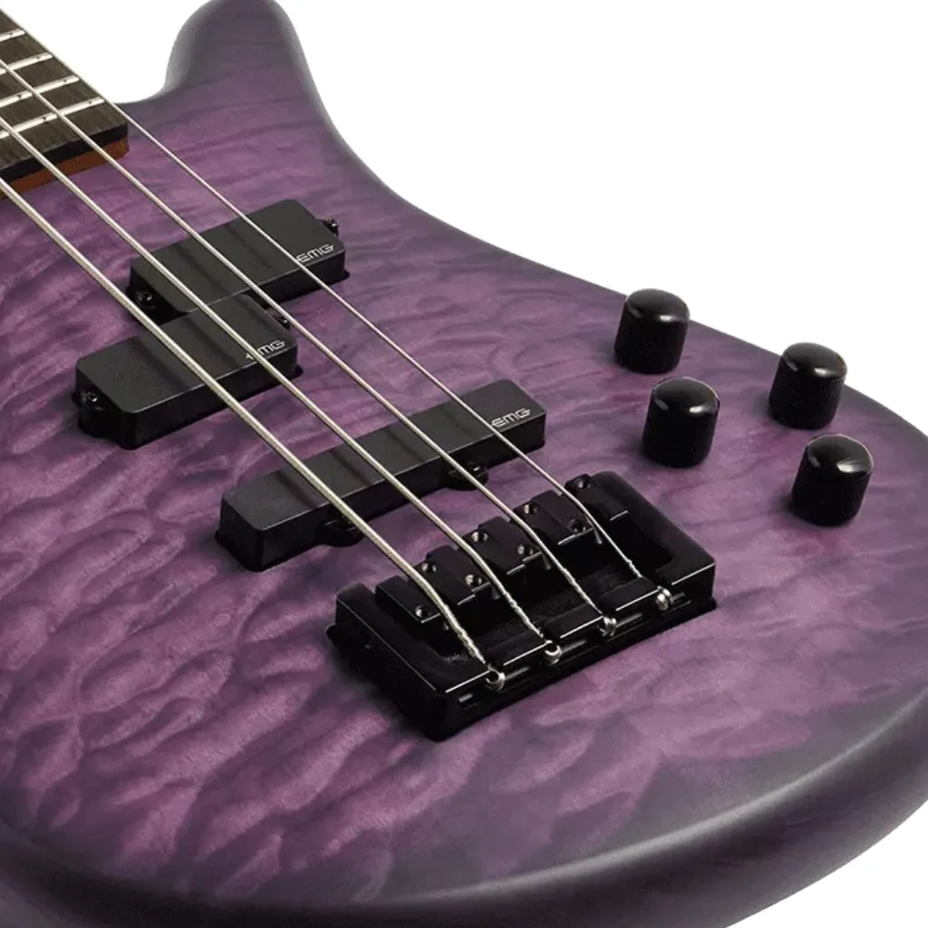 Spector Pulse 4 Bass Guitar - Ultra Violet Matte