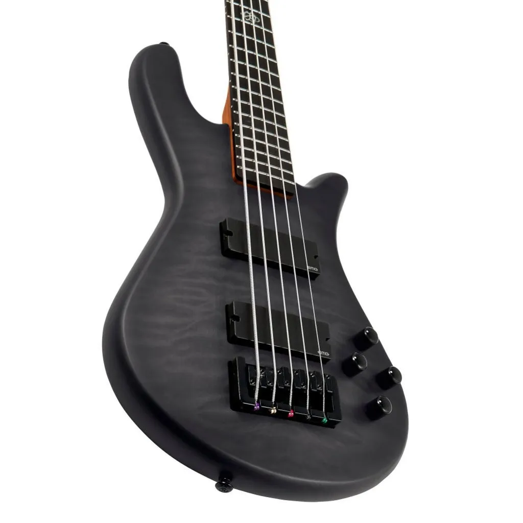 Spector Pulse 5 Bass Guitar - Black Stain Matte