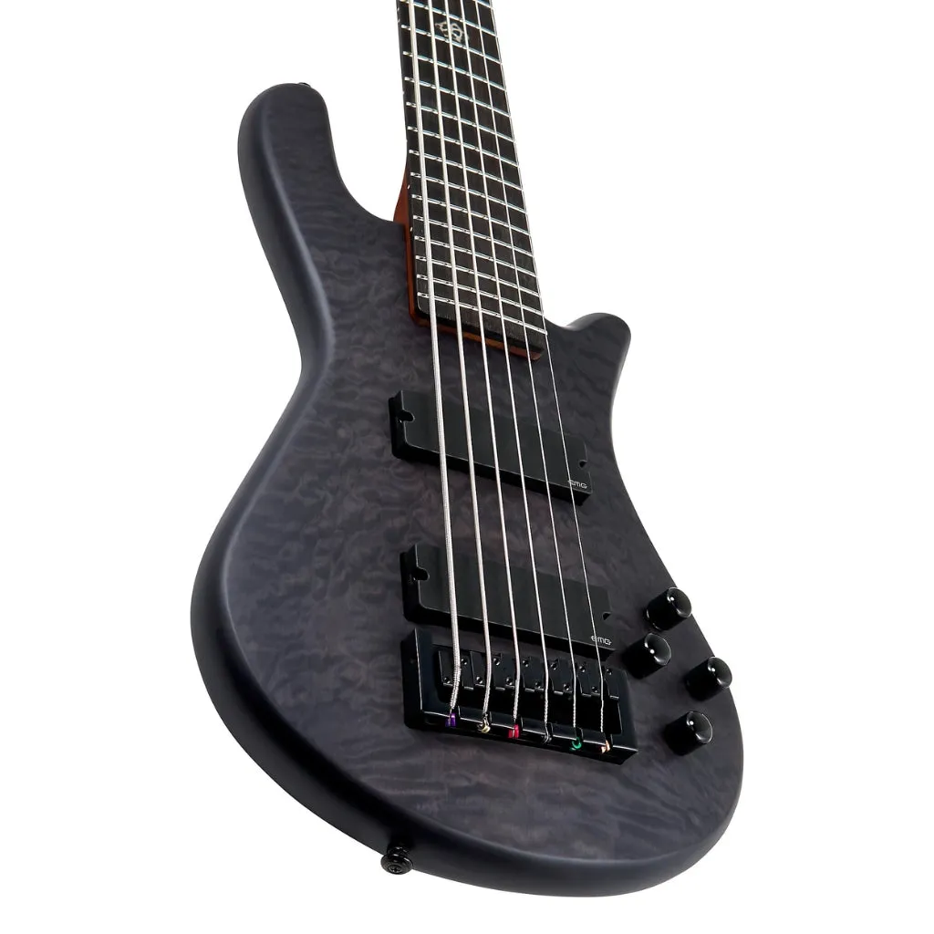 Spector Pulse 6 Bass Guitar - Black Stain Matte