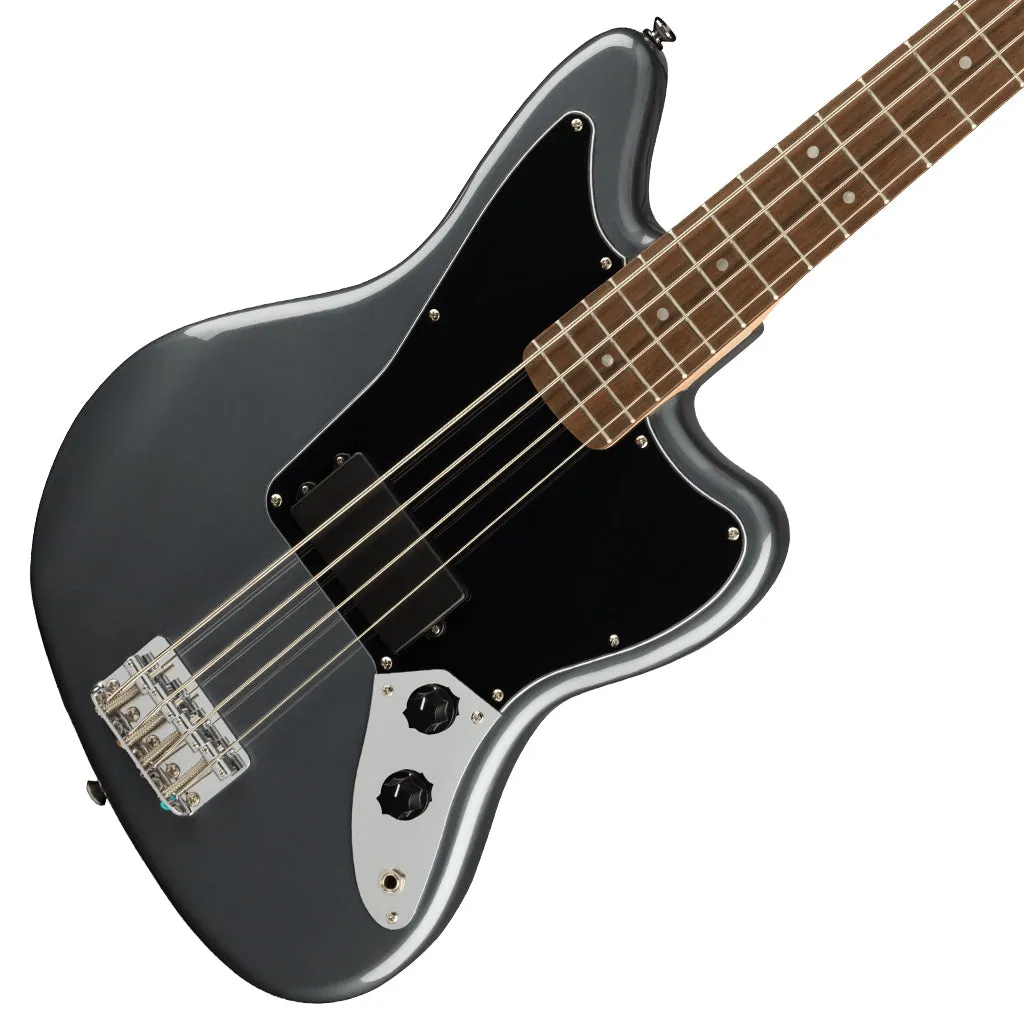 Squier - Affinity Series Jaguar Bass in Charcoal Frost Metallic
