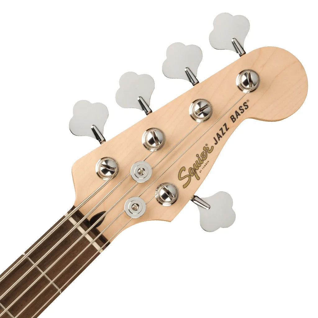 Squier - Affinity Series Jazz Bass V, Laurel Fingerboard, Black Pickguard, 3-Color Sunburst