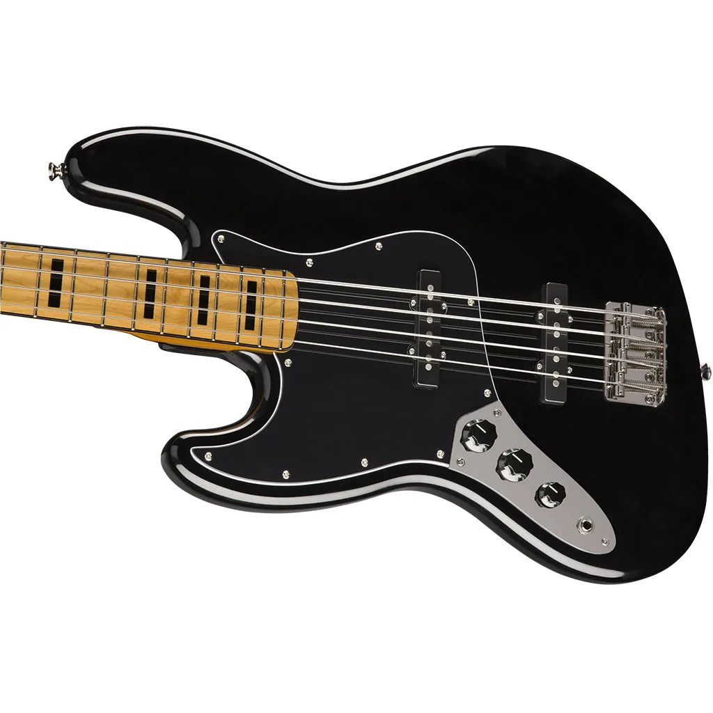 Squier - Classic Vibe '70s Jazz Bass Left-Handed - Maple Fingerboard - Black