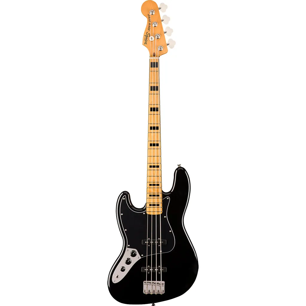 Squier - Classic Vibe '70s Jazz Bass Left-Handed - Maple Fingerboard - Black