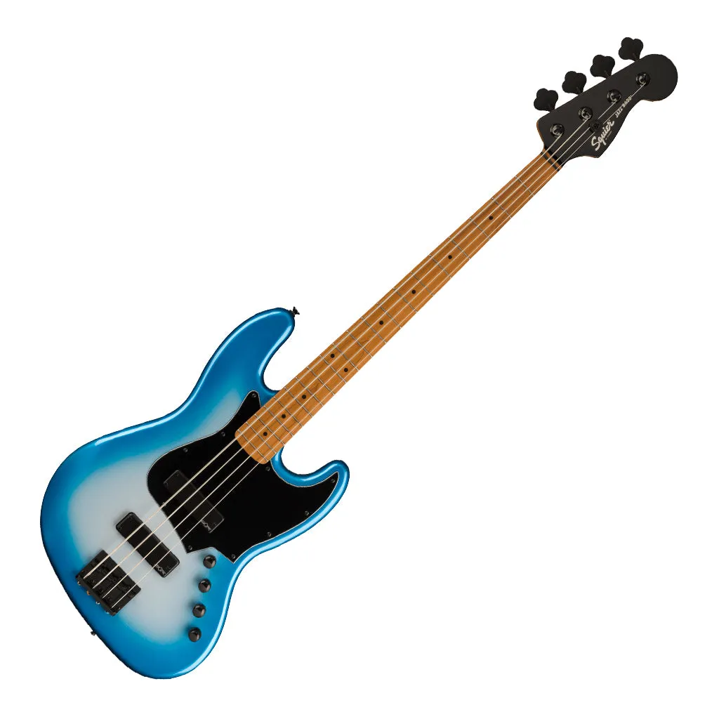 Squier Contemporary Active Jazz Bass HH, Roasted Maple Fingerboard, Black Pickguard, Sky Burst Metallic