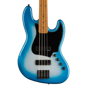 Squier Contemporary Active Jazz Bass HH, Roasted Maple Fingerboard, Black Pickguard, Sky Burst Metallic