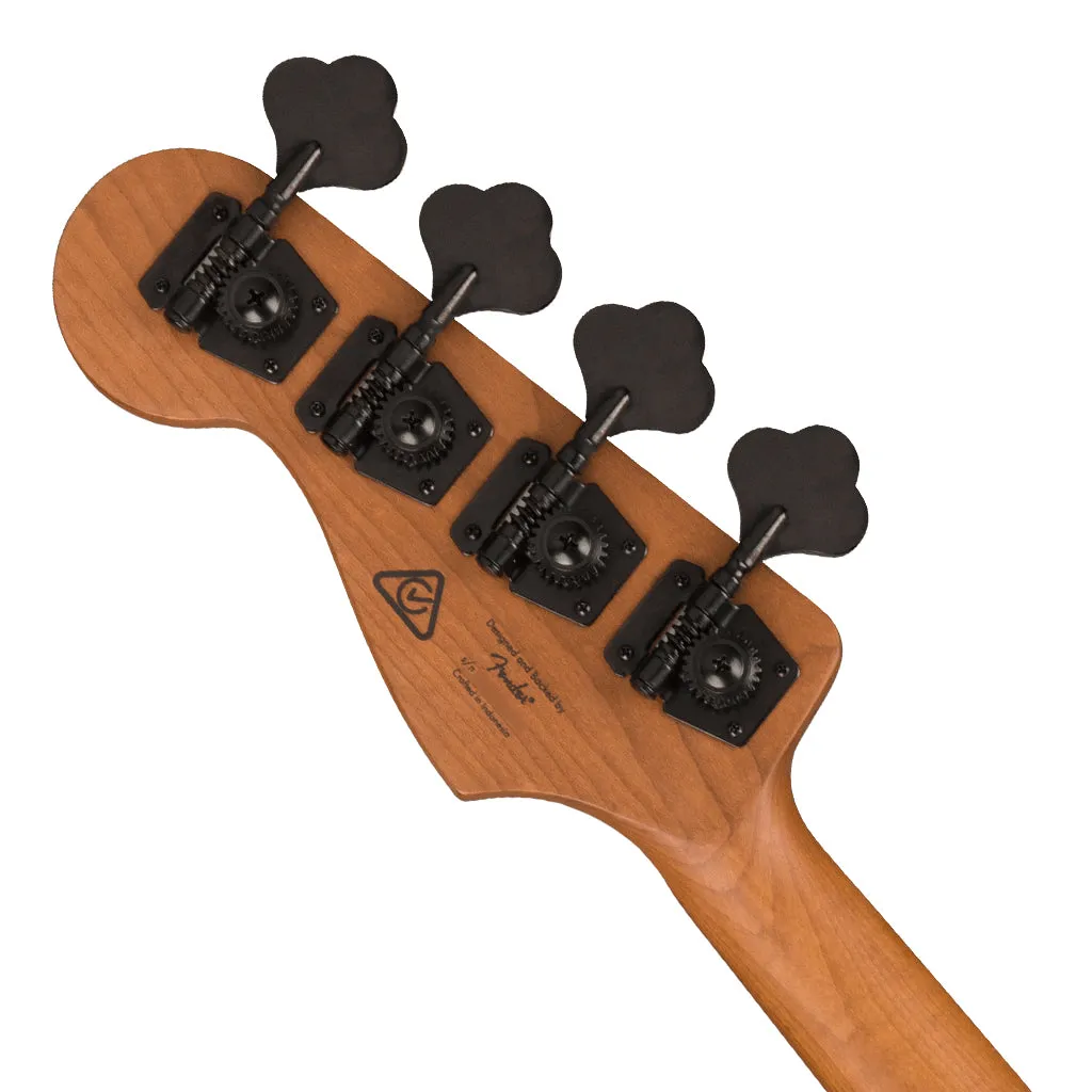 Squier Contemporary Active Jazz Bass HH, Roasted Maple Fingerboard, Black Pickguard, Sky Burst Metallic