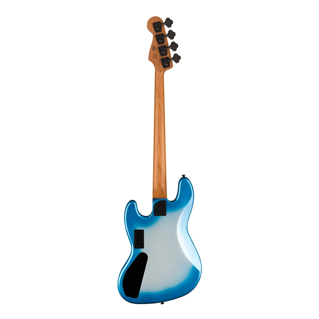 Squier Contemporary Active Jazz Bass HH, Roasted Maple Fingerboard, Black Pickguard, Sky Burst Metallic