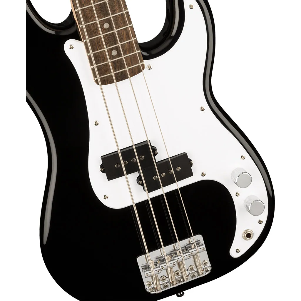 Squier - Mini P Bass - Laurel Fingerboard - Black