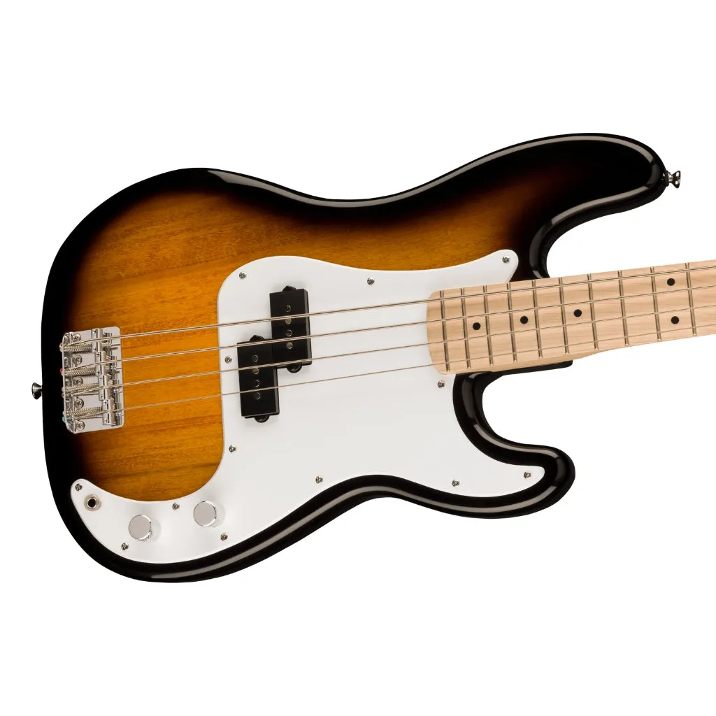 Squier Sonic Precision Bass in 2 Color Sunburst