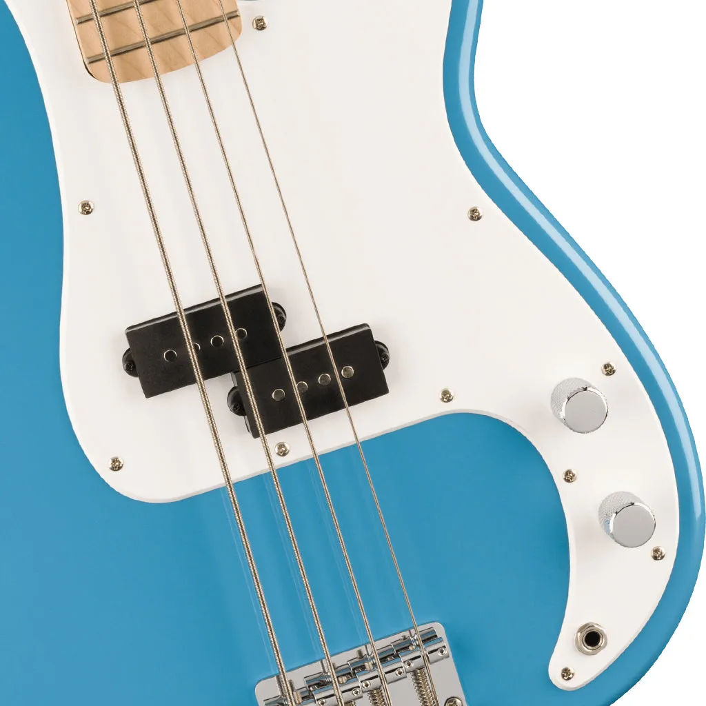 Squier Sonic Precision Bass - Maple Fingerboard - White Pickguard - California Blue