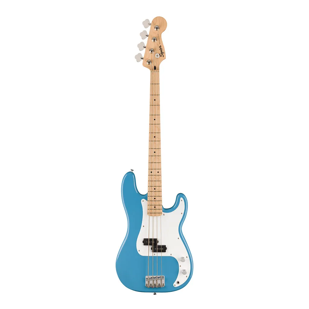 Squier Sonic Precision Bass - Maple Fingerboard - White Pickguard - California Blue