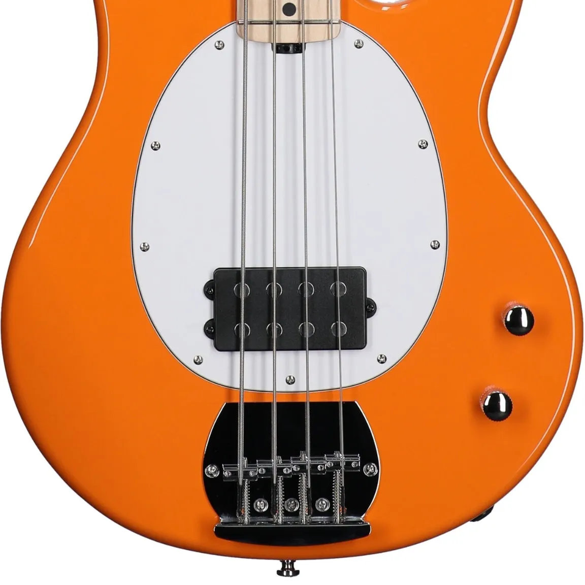 Sterling By Music Man Intro Series Stingray Bass Guitar - Sunrise Orange