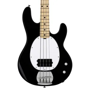 Sterling by Music Man Ray2 StingRay Bass - Black with Maple Neck