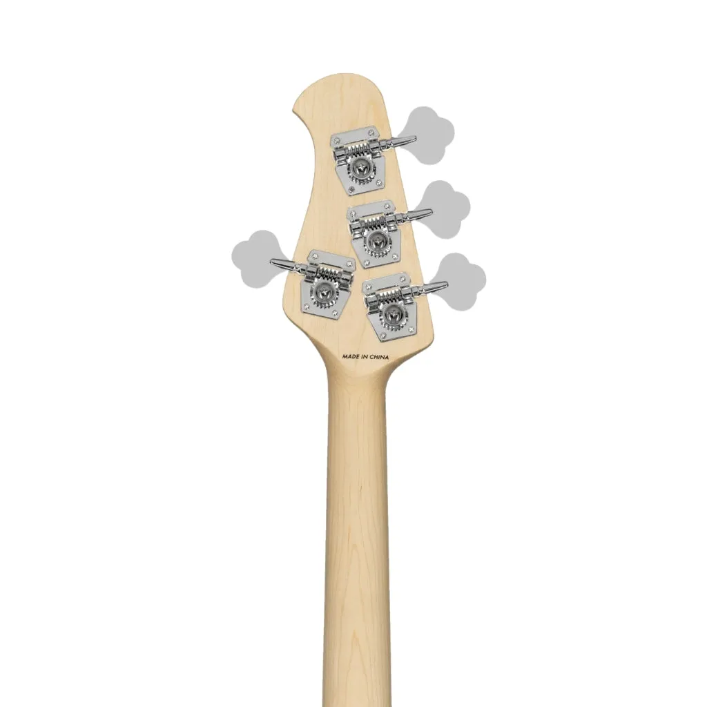 Sterling by Music Man Ray2 StingRay Bass - Black with Maple Neck