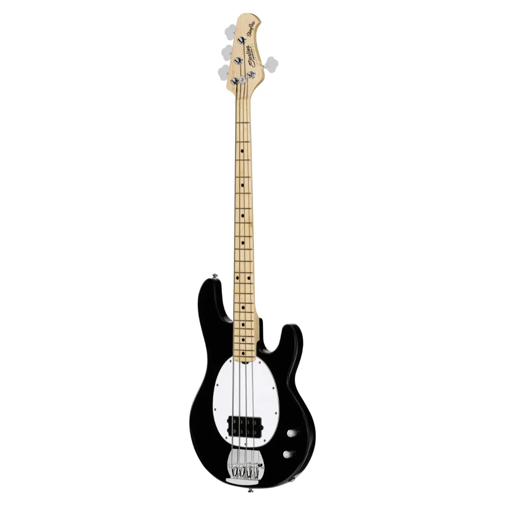 Sterling by Music Man Ray2 StingRay Bass - Black with Maple Neck