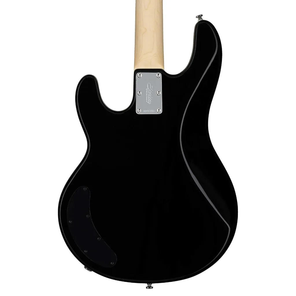 Sterling by Music Man Ray2 StingRay Bass - Black with Maple Neck