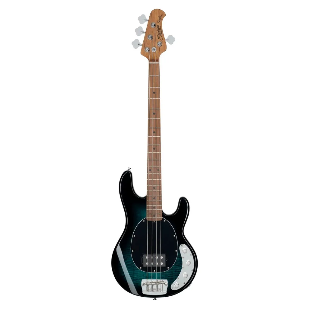Sterling By Music Man StingRay RAY34FM Bass Guitar - Teal