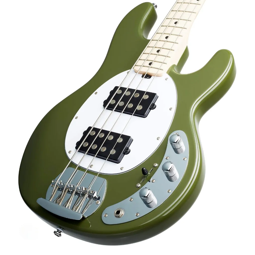 Sterling By Music Man StingRay RAY4HH Bass Guitar - Olive