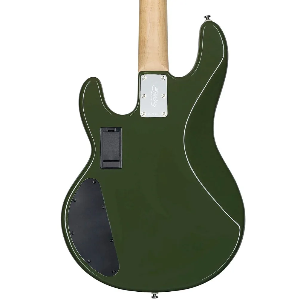 Sterling By Music Man StingRay RAY4HH Bass Guitar - Olive