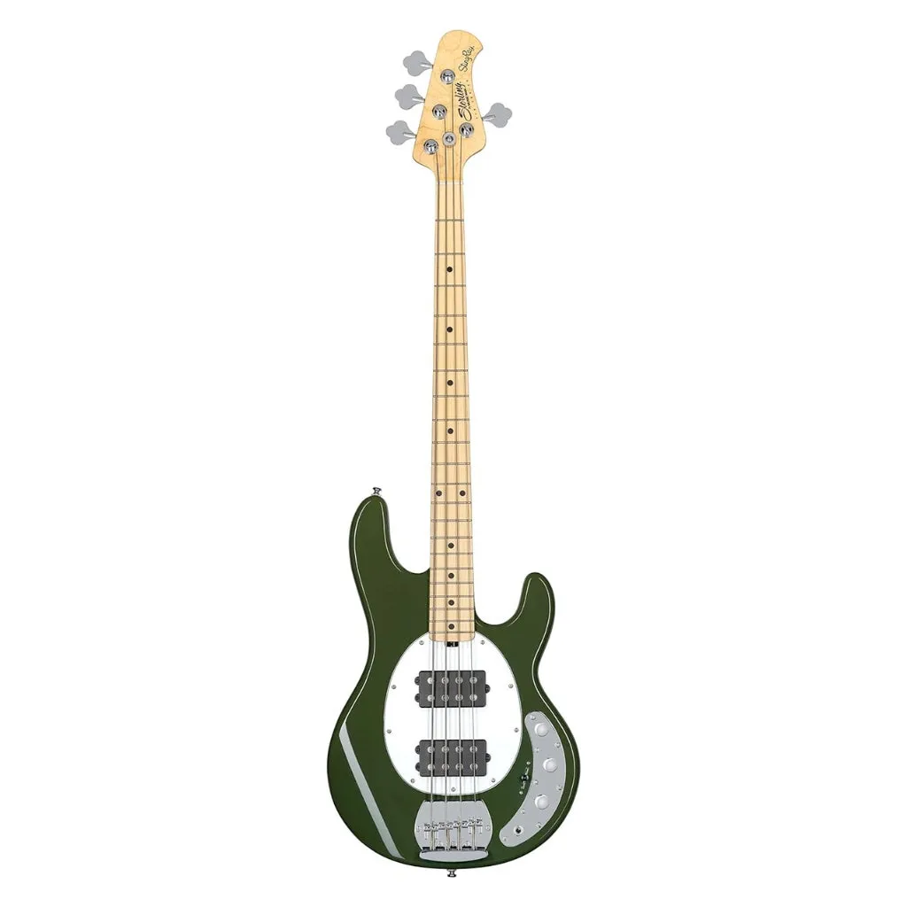 Sterling By Music Man StingRay RAY4HH Bass Guitar - Olive