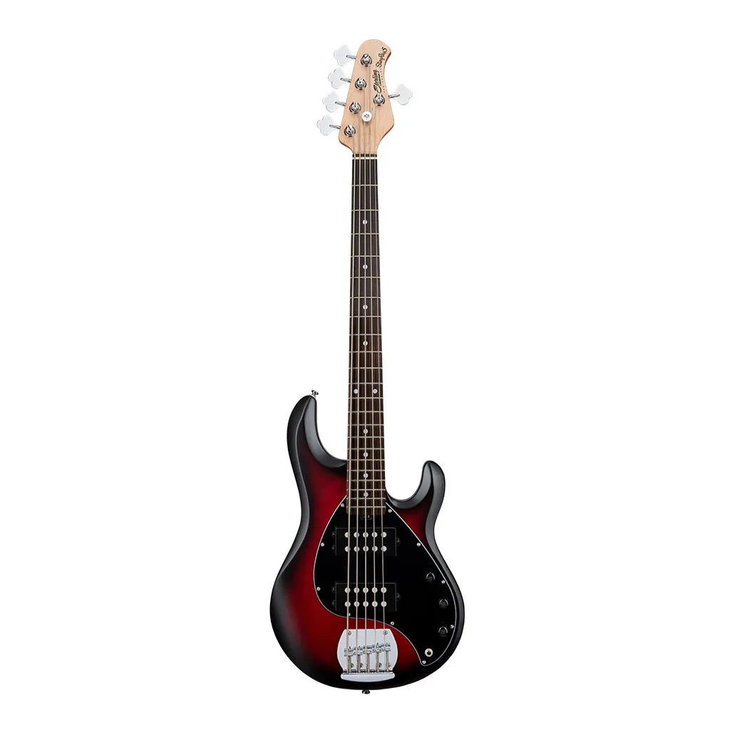 Sterling Ray 5 HH - Ruby Red Burst - Rosewood Fretboard