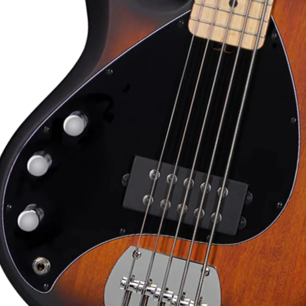 Sterling Ray 5 Left Hand - Vintage Sunburst - Maple Neck