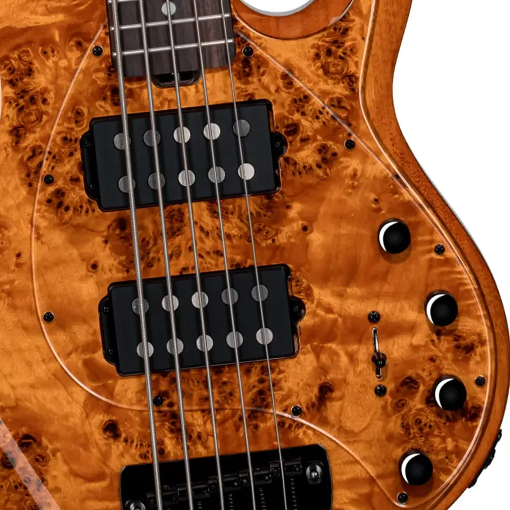 Sterling Stingray Poplar Burl RAY35 HH - Amber - Roasted Maple