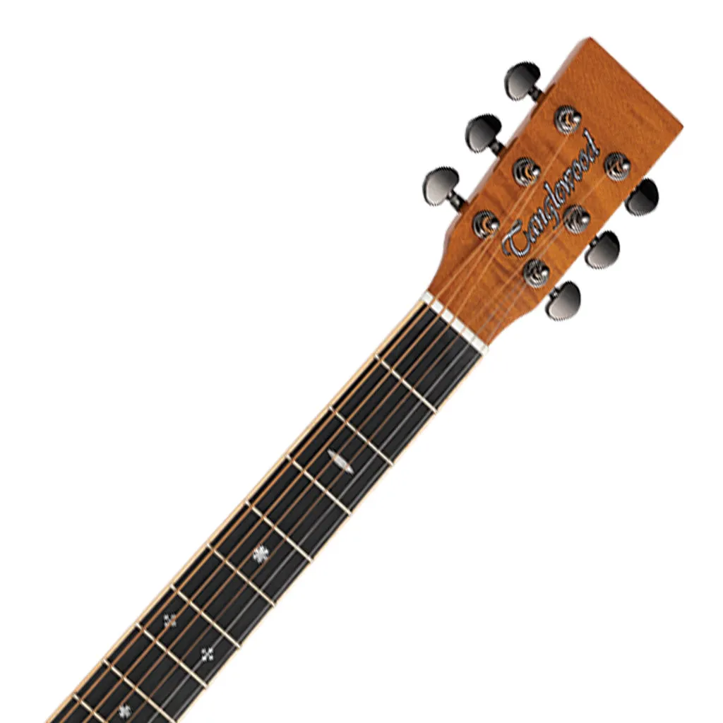 Tanglewood Reunion Pro SF C/E Flamed Mahogany Solid Spruce Top