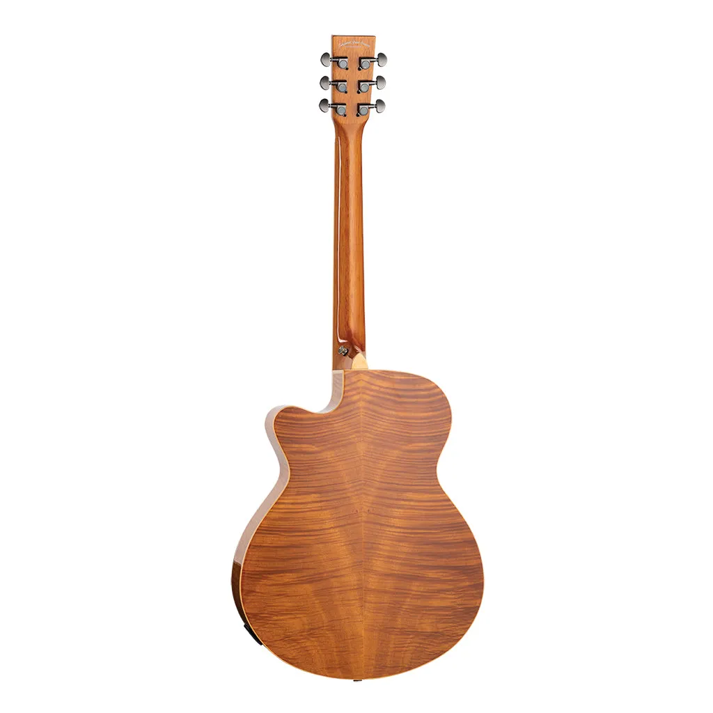 Tanglewood Reunion Pro SF C/E Flamed Mahogany Solid Spruce Top