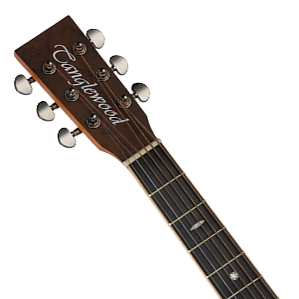 Tanglewood TRU3-HR-LH Reunion Pro Solid Australian Red Cedar Top Folk with Hawaiian Rain Wood Back and Sides Left Handed