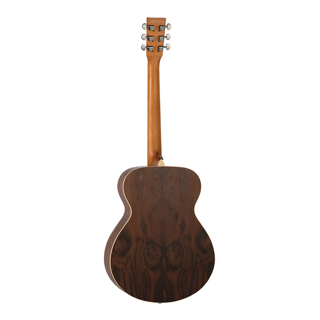 Tanglewood TRU3-HR-LH Reunion Pro Solid Australian Red Cedar Top Folk with Hawaiian Rain Wood Back and Sides Left Handed