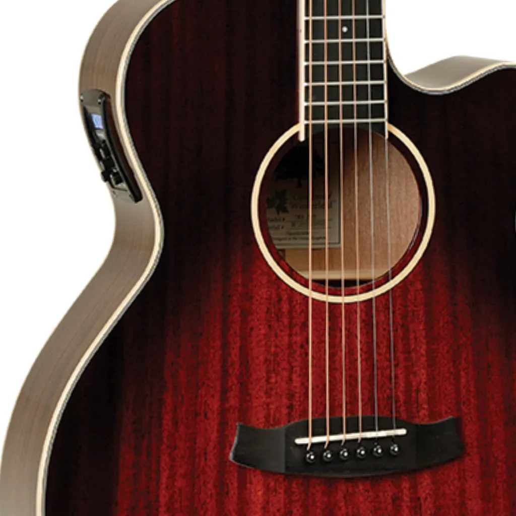 Tanglewood Winterleaf Super Folk C/E - Antique Vintage Burst Gloss