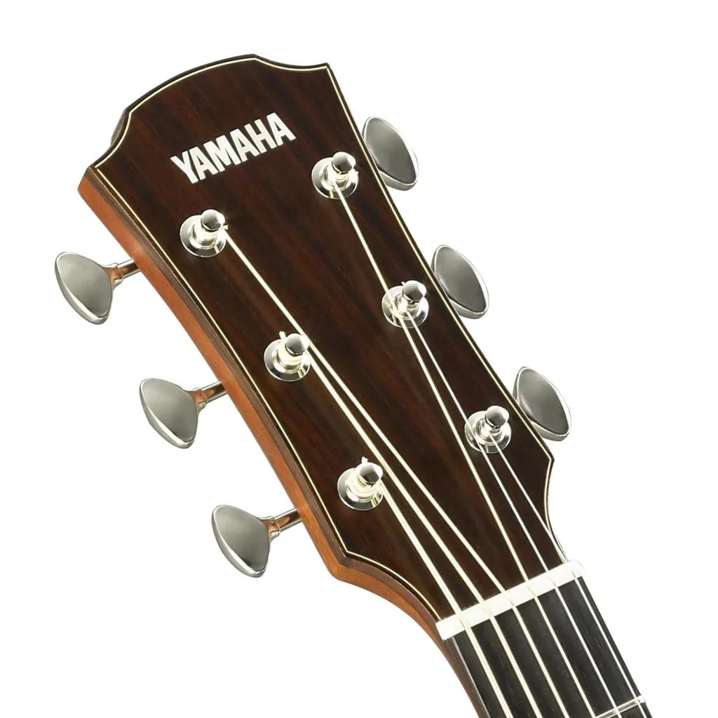 Yamaha - AC5R All-Solid Concert Acoustic/Electric Guitar w/Case - Vintage Natural