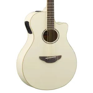 Yamaha - APX600 Acoustic Guitar - Vintage White