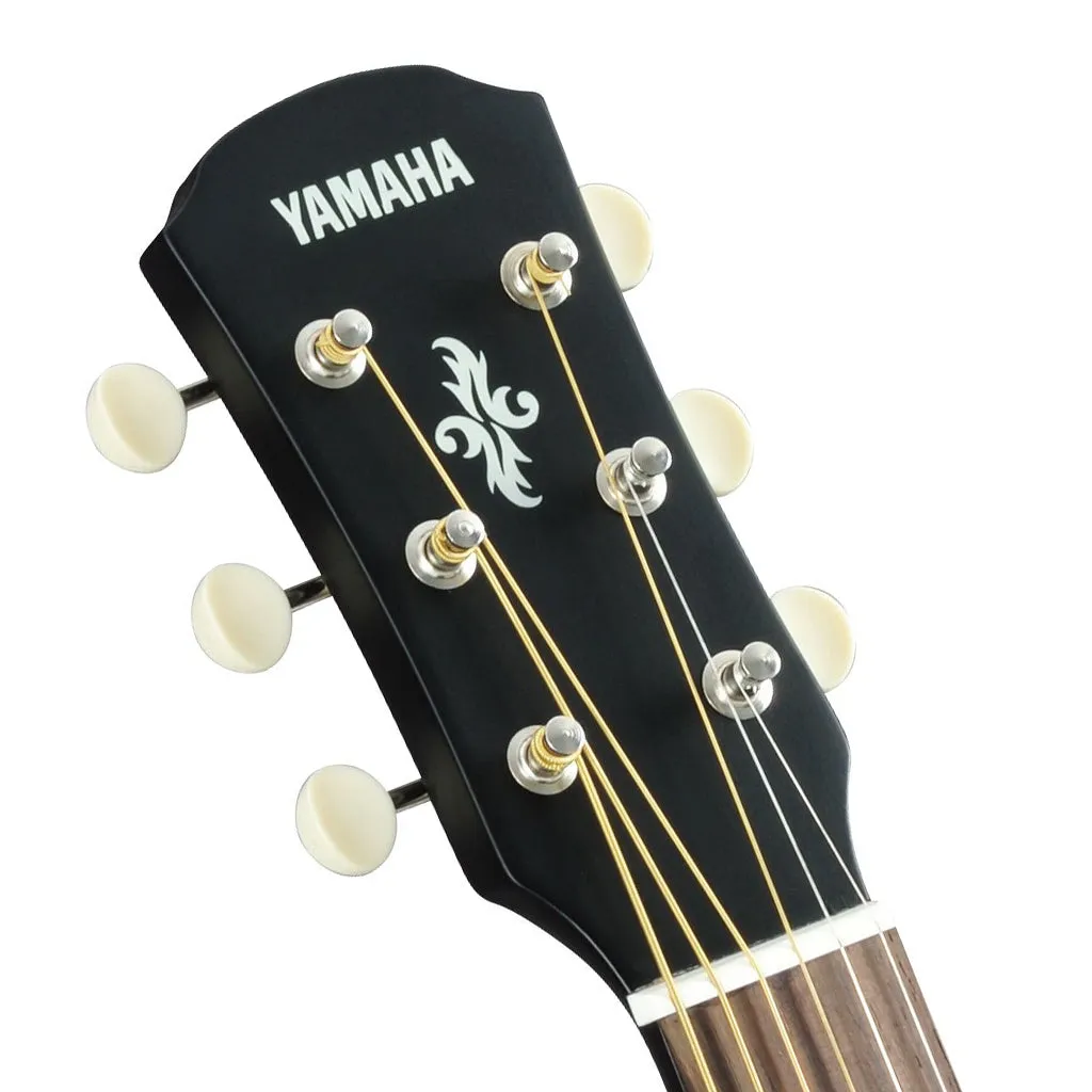 Yamaha - APXT2BL Acoustic-Electric 3/4 Size Travel Guitar w/ Cutaway - Black
