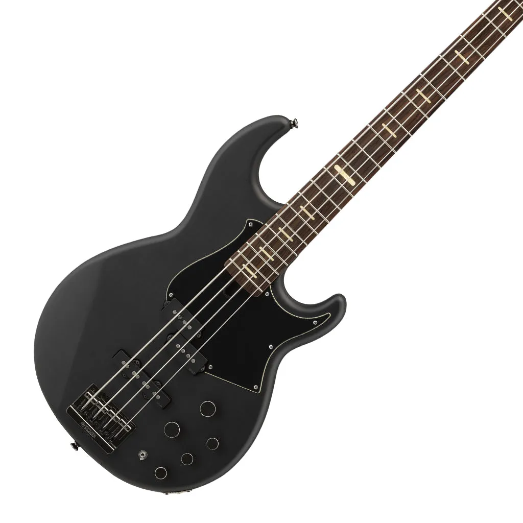 Yamaha BB734ATMBL 4-String Bass - Trans Matte Black