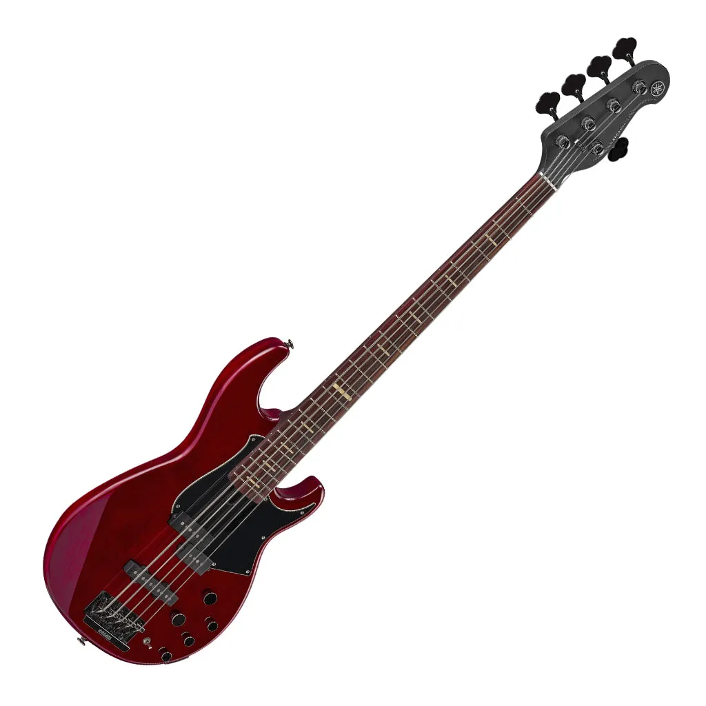 Yamaha BB735A 5-String Bass Guitar - Fired Red