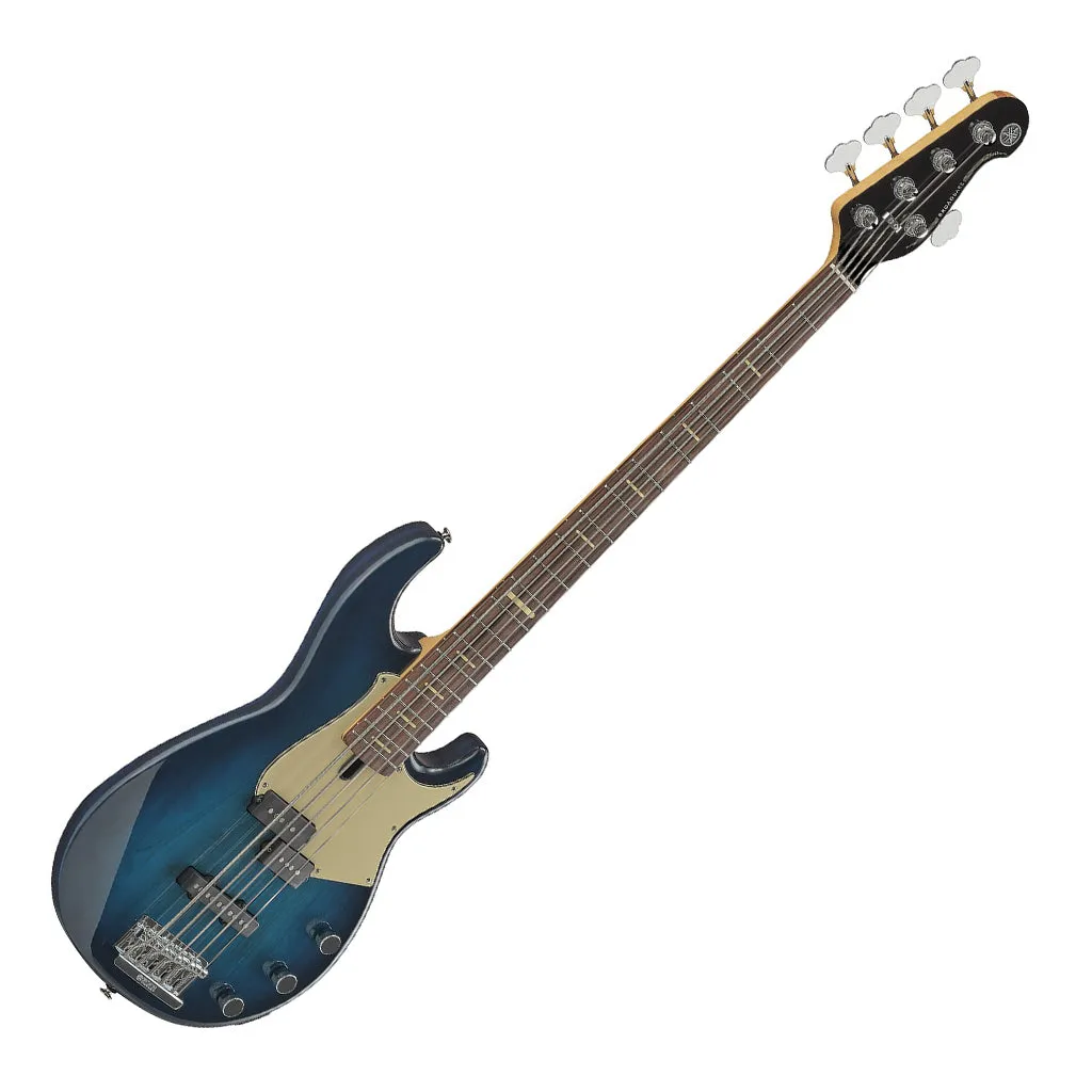 Yamaha BBP35MBL 5-String Pro Series Broad Bass w/ Case - Midnight Blue